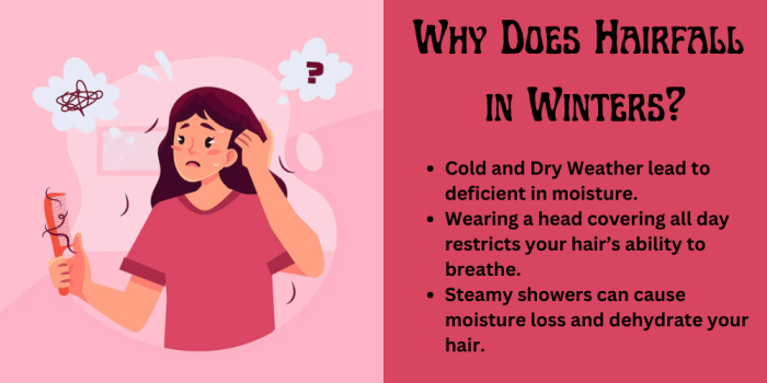 Hairfall in Winter - Causes & 4 Ways to Stop Hairfall in Winters